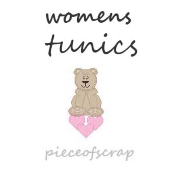 💕🐻 Shop‎ pieceofscrap tunics 🐻💕 - Picture 1 of 1